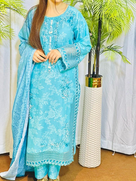 Royal Gardon 3 piece Premium Lawn Ready to Wear Suit