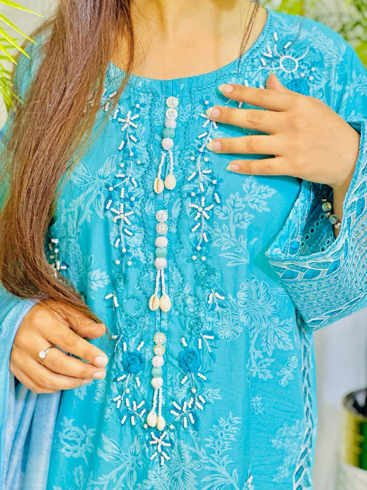 Royal Gardon 3 piece Premium Lawn Ready to Wear Suit